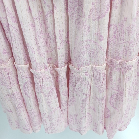 House of Harlow 1960 Liliac Paisley Mini Dress - Picture 5 of 9